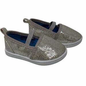 Garanimals Glittery Silver Kids Dress Shoes